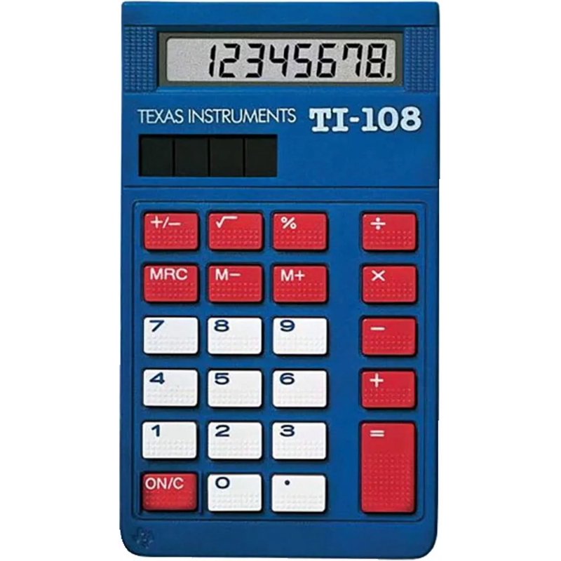 Elementary Calculator 2 Pack - Large Buttons, 8-Digit Display, Solar Power