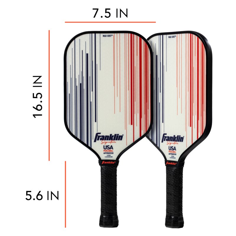 Pickleball Balls - Franklin Signature Pro 13mm Poly Core, White