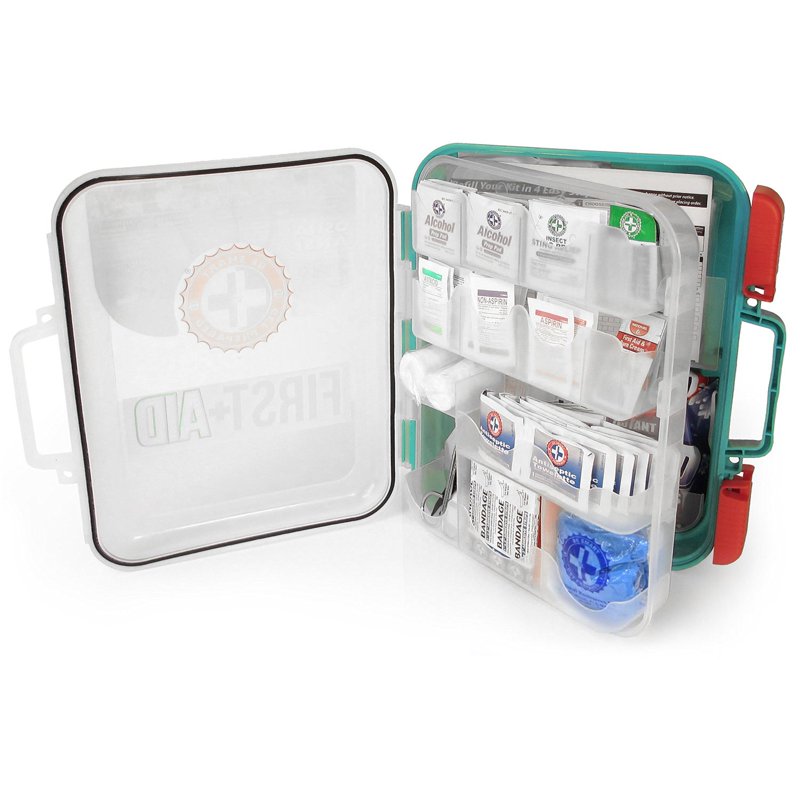 351 Piece First Aid Kit for Home, Office, Travel & Emergency Preparedness