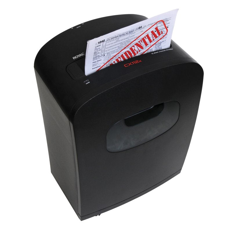 12-Sheet Crosscut Paper Shredder for Office & Home Use