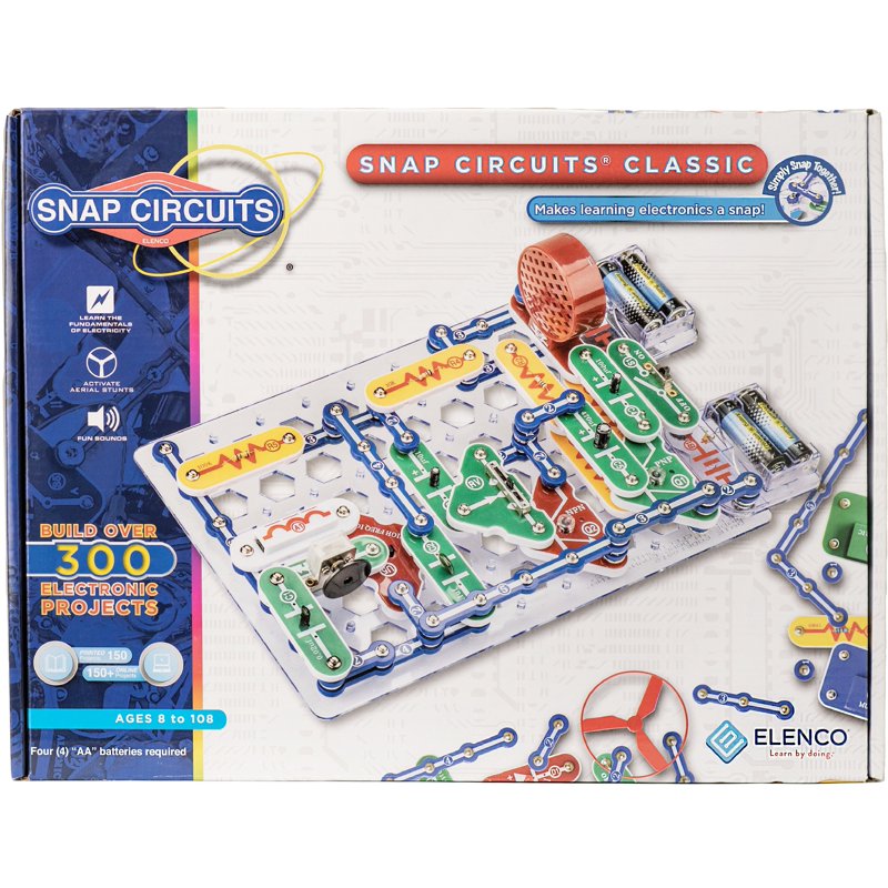 Electronic Science Kit for Kids - 305 Projects STEM Educational Toy with 60+ Parts