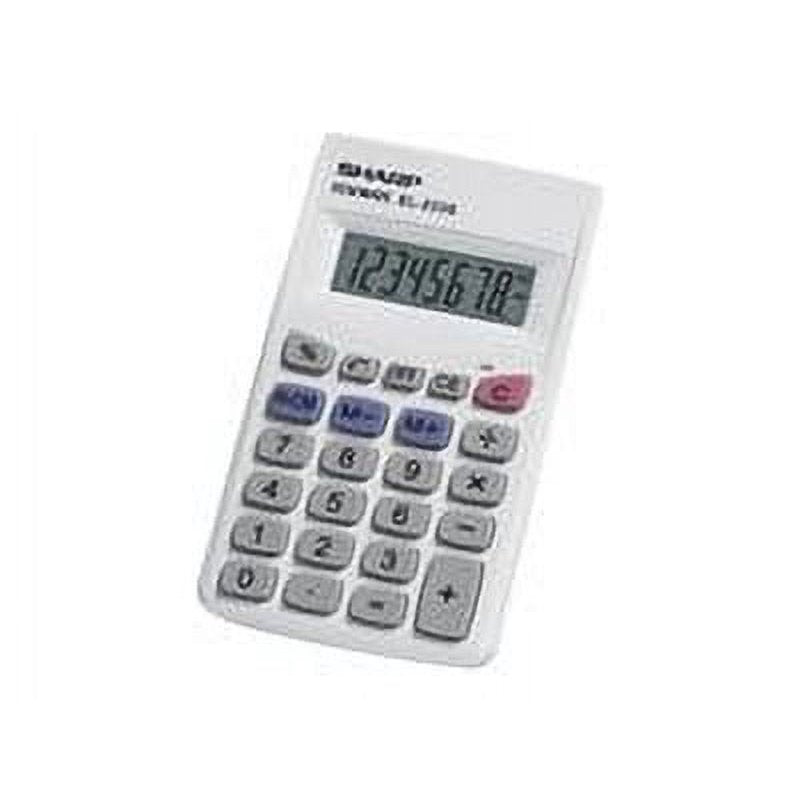 8-Digit Pocket Calculator with Large LCD Screen and Auto Power Off