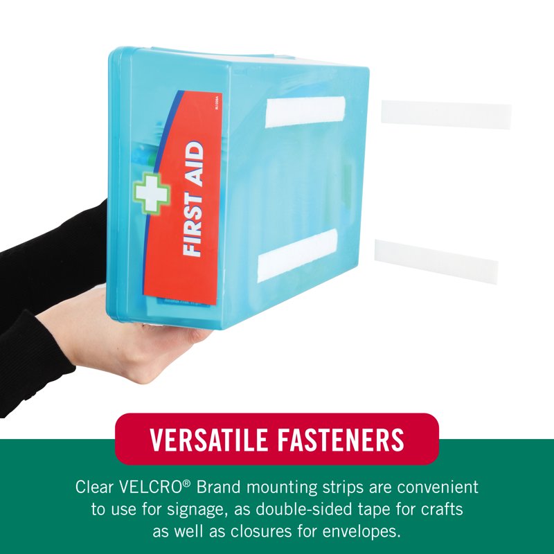 Clear General Purpose Double-Sided Tape - Thin Adhesive Strips for Home & Office