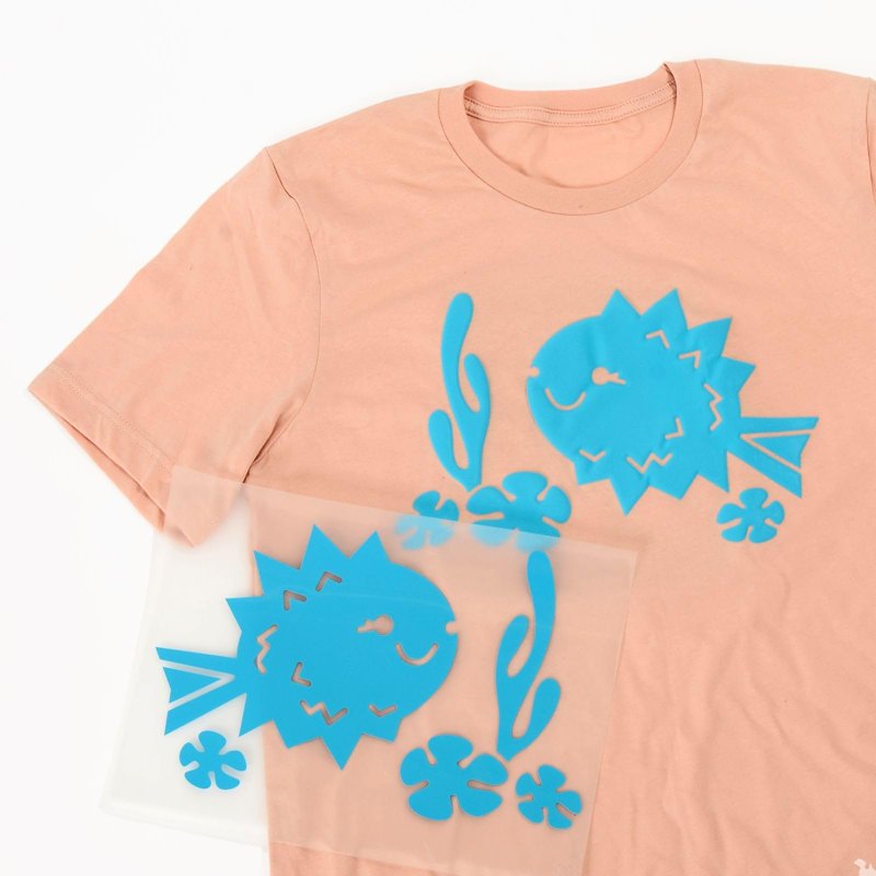 Puffy Heat Transfer Vinyl Neon Blue 12x12 Inch for Crafts & Apparel