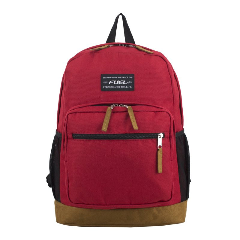 Unisex Classic Backpack with Hydration Pockets - Durable School & Travel Bag