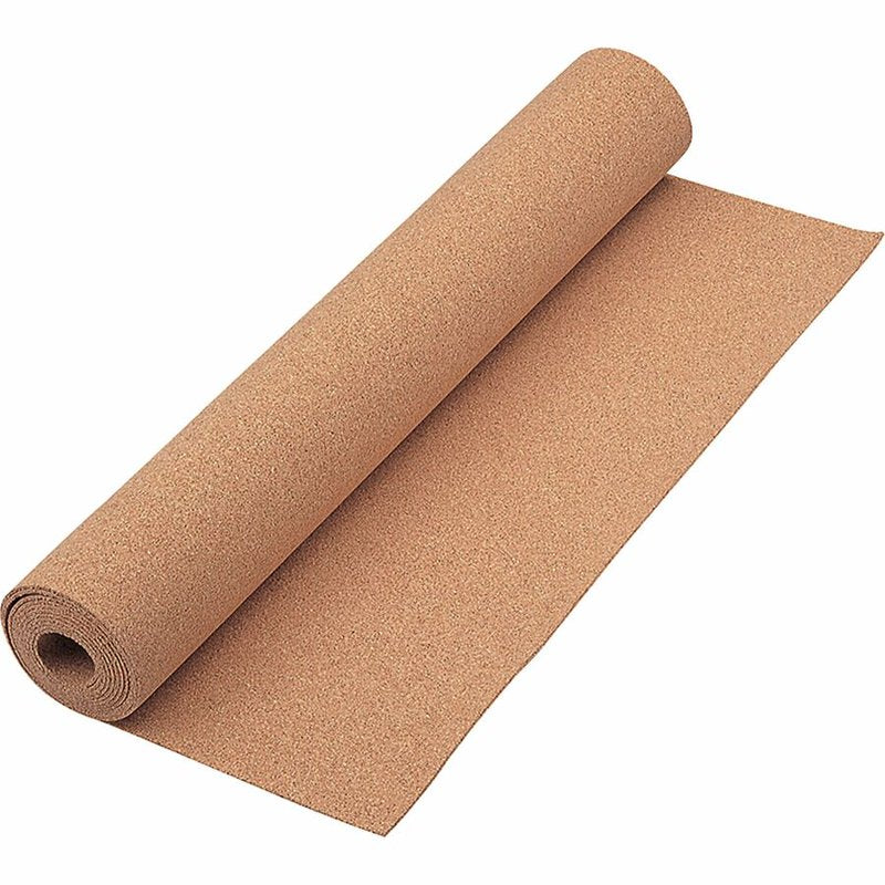 Natural Cork Roll for Crafts, Bulletin Boards & DIY Projects - 24 x 48 Inches