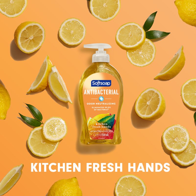 Antibacterial Hand Soap with Fresh Citrus Scent – Moisturizing & Germ Elimination