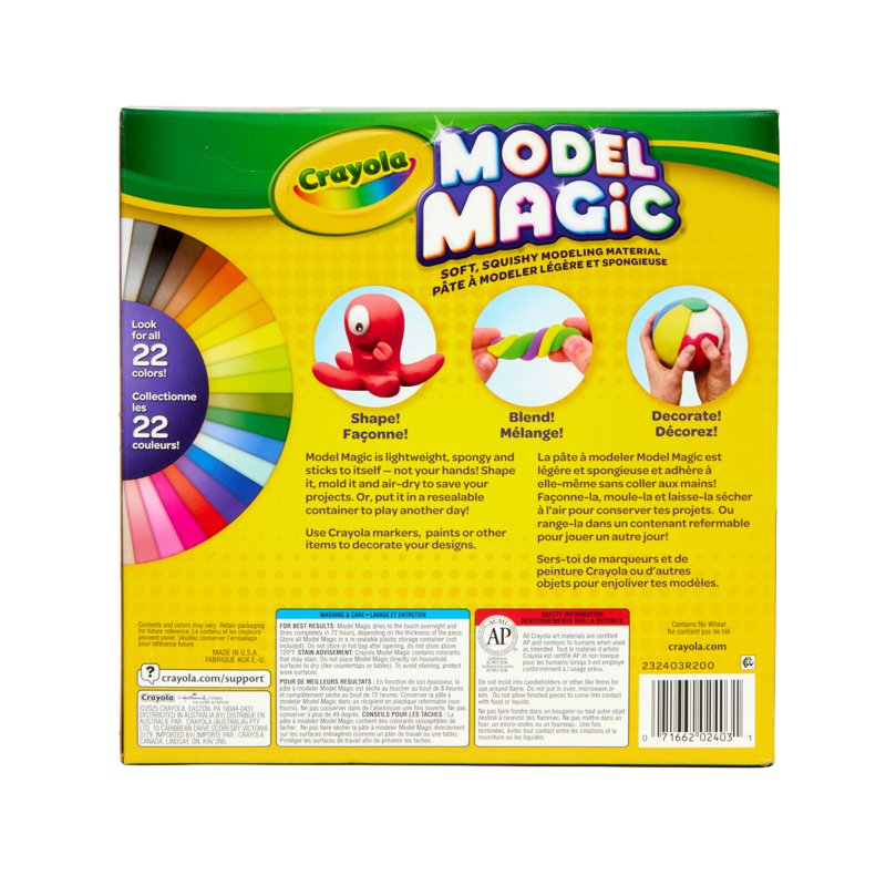 Crayola Model Magic Deluxe Variety Pack - 14 Vibrant Air-Dry Clay Sets for Kids & Art Projects