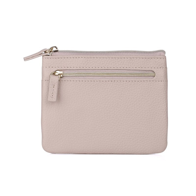 Leather ID Coin Card Case for Women - Multiple Colors