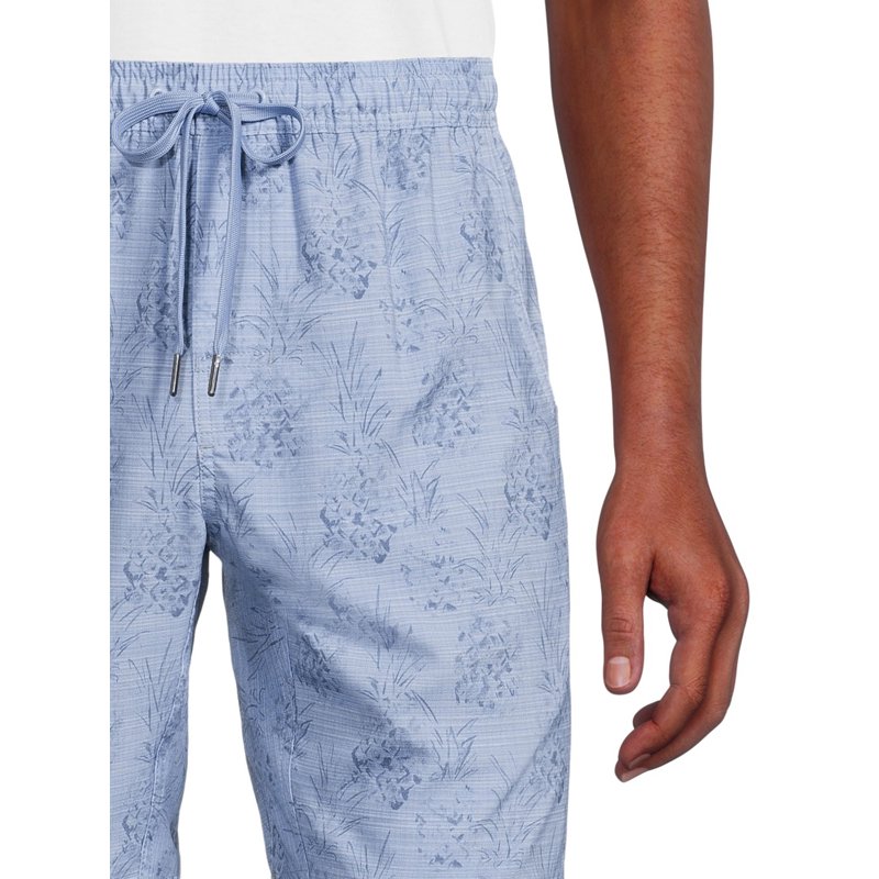 Ben Hogan Men's and Big Modern Fit 8.5" Pineapple Print Stretch Short