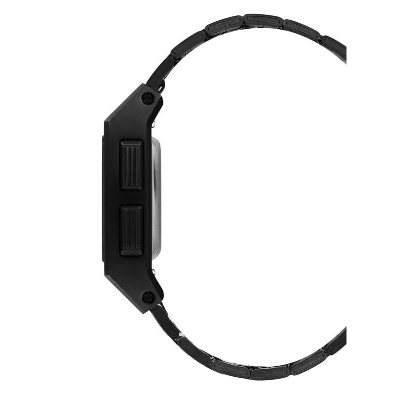 Men's Digital Sport Wristwatch with Metal Bracelet, Water-Resistant