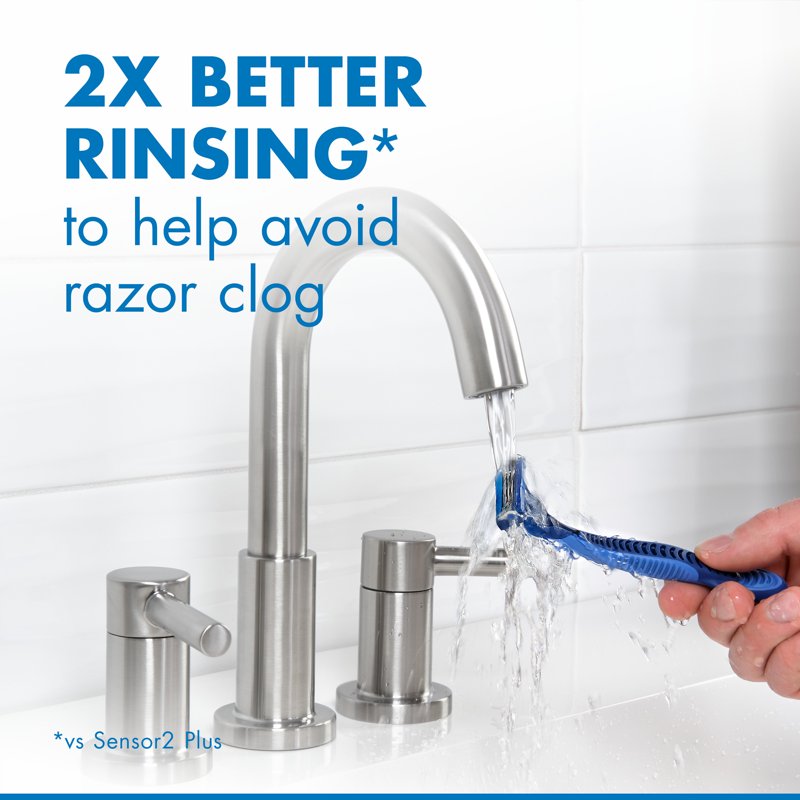 Disposable Men's Razors - Gillette Sensor3 Comfort, 12 Pack