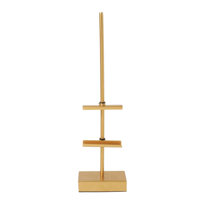 18-Inch Gold Steel Tabletop Easel for Photos, Frames, Art & Decor