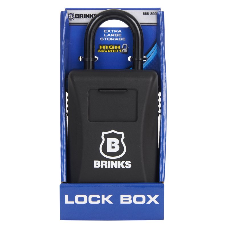 Resettable Aluminum Lock Box with Hardened Steel Shackle - Multiple Pack Sizes