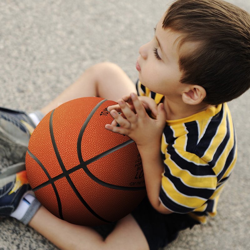 Personalized Letter Basketball for Son Indoor/Outdoor Game Ball Gift for Boy