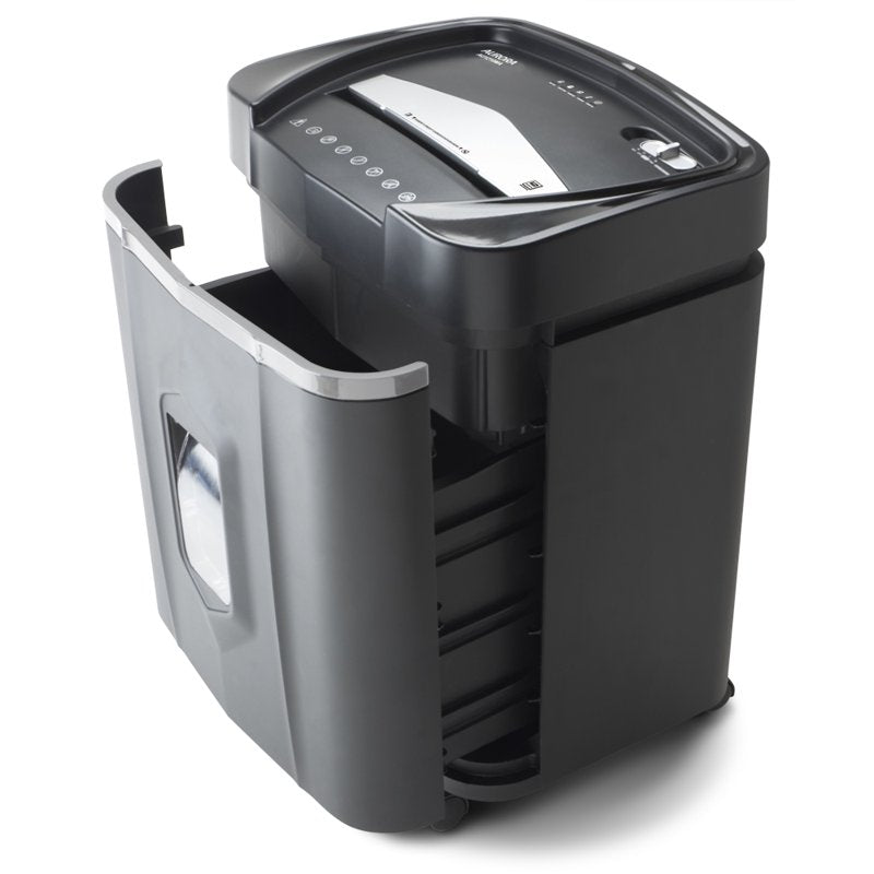 Micro-Cut Paper & CD Shredder - 12 Sheets, Auto-Reverse, 60-Minute Continuous Operation