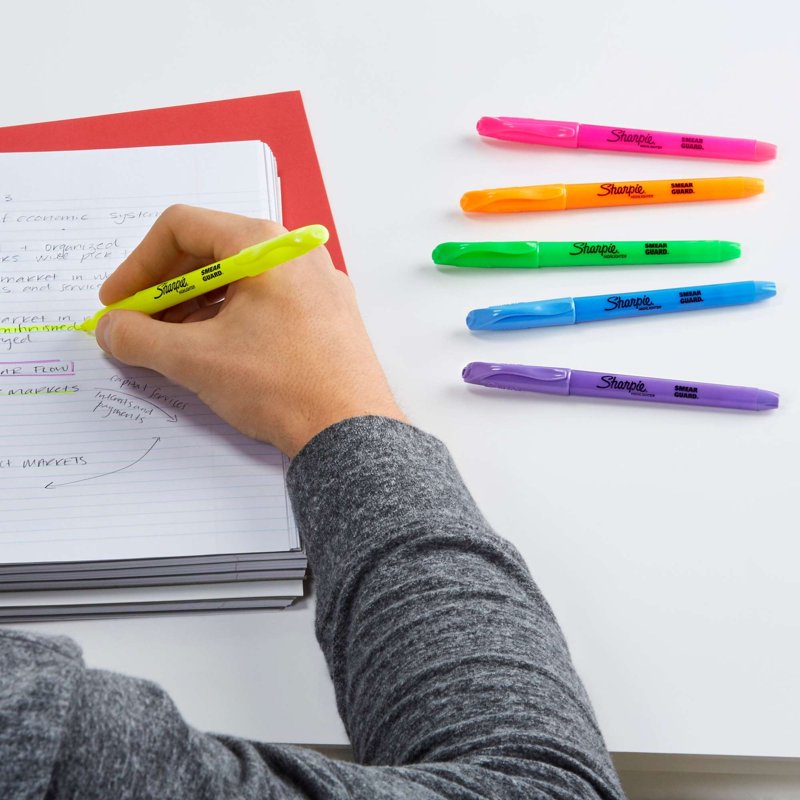 Highlighters for Office, School & Study - Fluorescent Yellow, 36 Pack