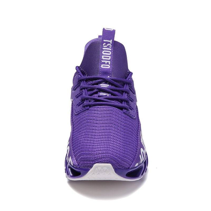 Women’s Slip-On Athletic Running Shoes - Breathable Mesh, Flexible Sole