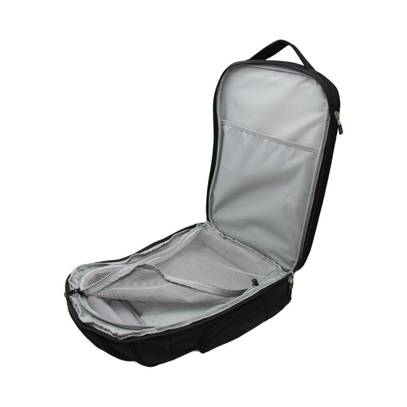 Travel Backpack with Laptop Sleeve and Trolley Pass-Through – Black 18 Inch
