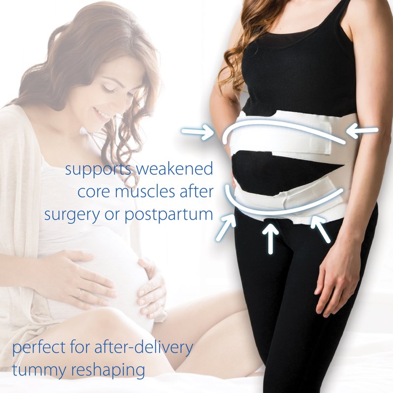 Abdominal Support Binder for Postpartum & Surgery Recovery - Large