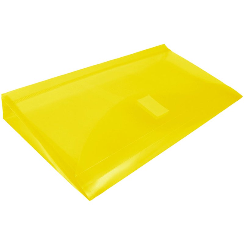 Plastic Envelopes #10 Assorted 6-Pack with Button & VELCRO Closure