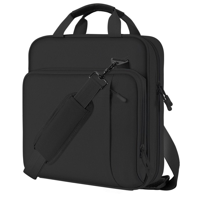 2-Inch 3-Ring Zipper Binder with Strap Handle, Multi-Pocket Office & School Organizer