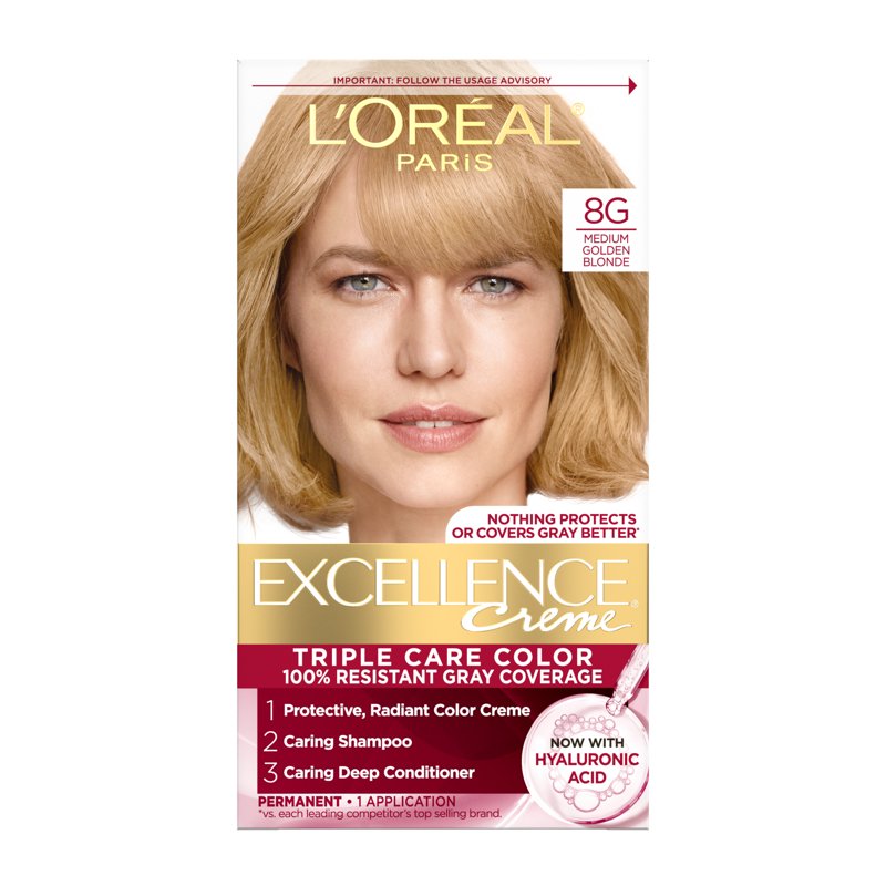 L'oreal Paris Excellence Creme Permanent Hair Color Kit for All Shades