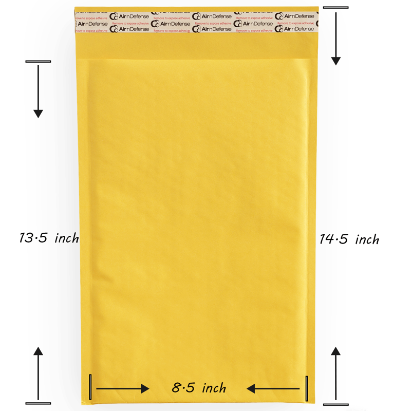 Self-Seal Kraft Bubble Mailers - Heavy Duty Padded Envelopes for Documents (All Pack Sizes)