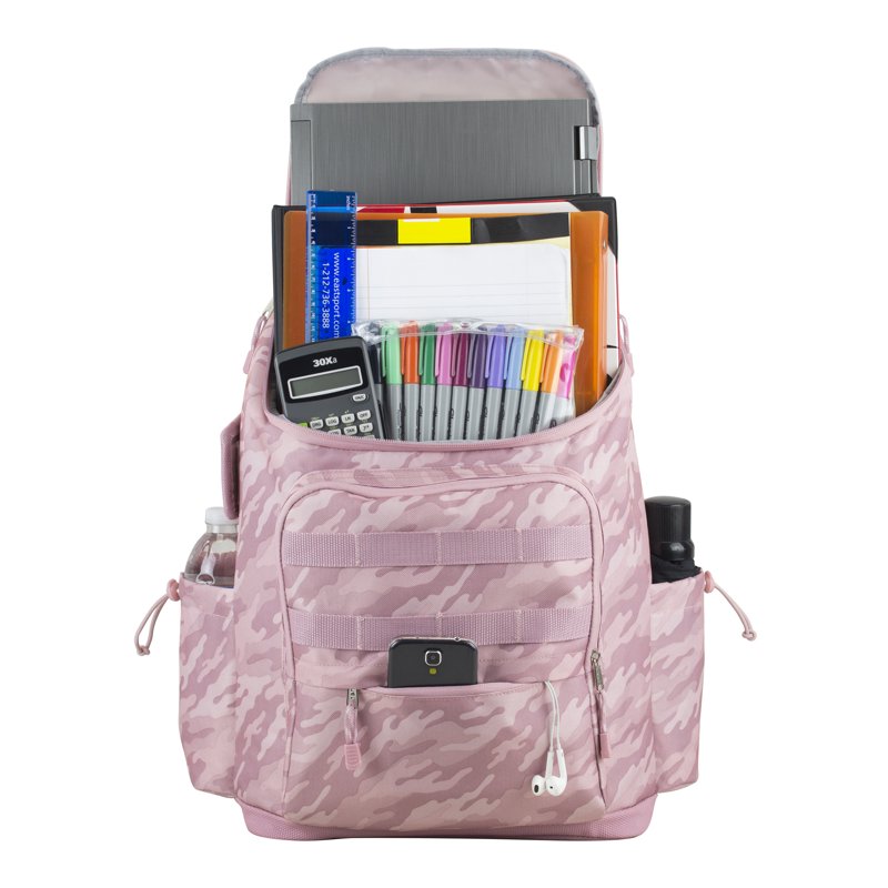 Unisex Outdoor Cargo Backpack with Top Loading Design - Multiple Colors