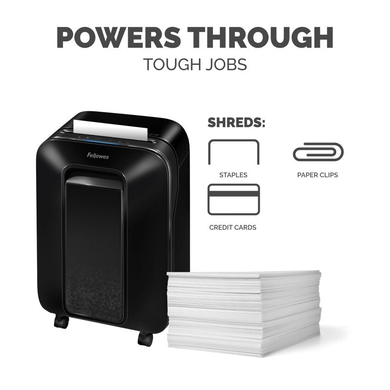 Micro-Cut Paper Shredder with Jam Proof & Safety Features - 12 Sheets