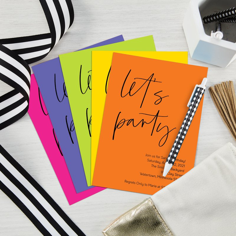 Color Cardstock Paper Pack 65 lb 8.5 x 11 Inches Bulk 250 Sheets - Vibrant Colors