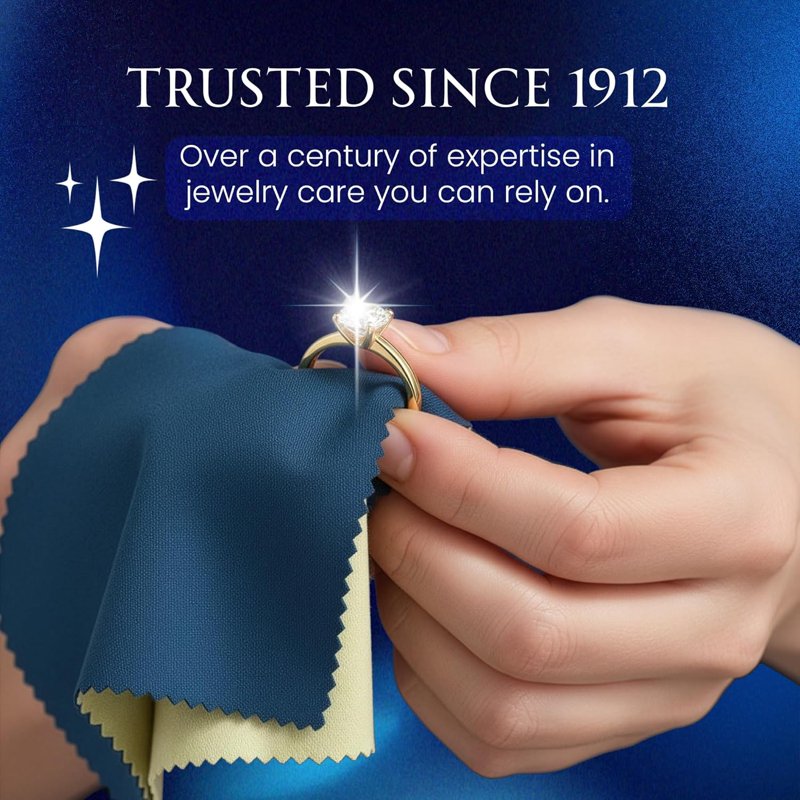 Jewelry Polishing Cloth for Gold Silver Platinum - 1 Pack