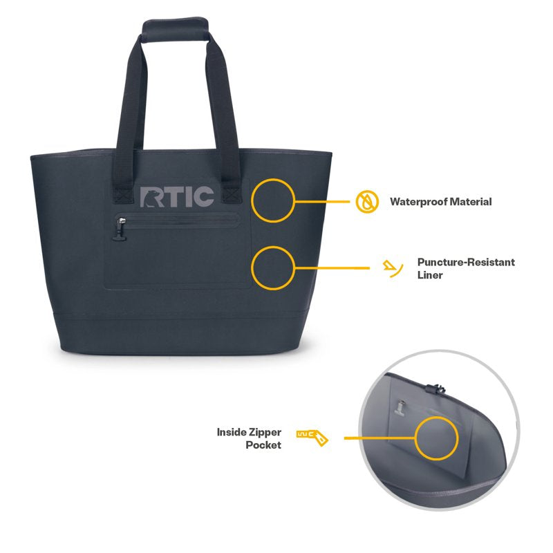 Waterproof Tote Bag 40L Ultra-Tough Waterproof Bag for Outdoor & Travel