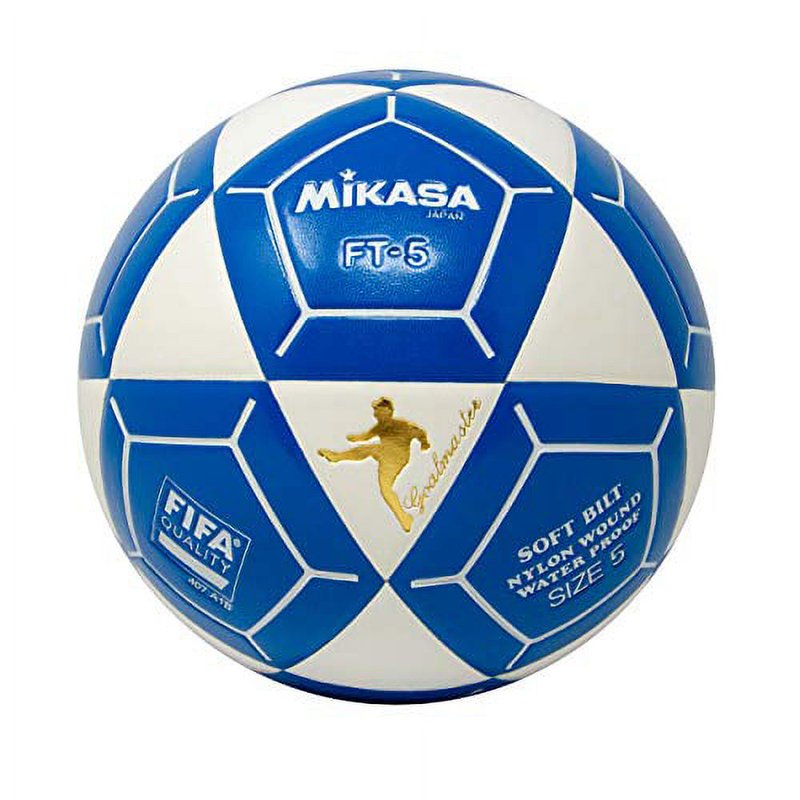 Mikasa FT5 Goal Master Soccer Ball - Size 5, Composite Leather, FIFA Approved