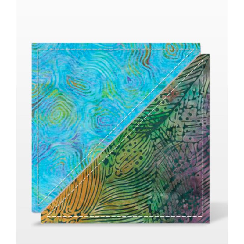 AccuQuilt GO! 6-Inch Half Square Triangle Die for Quilting
