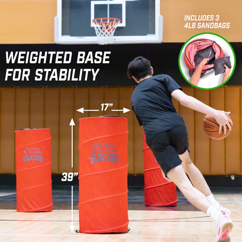 Multi-Sport Pop-Up Defender Set - Basketball, Soccer, Football & More