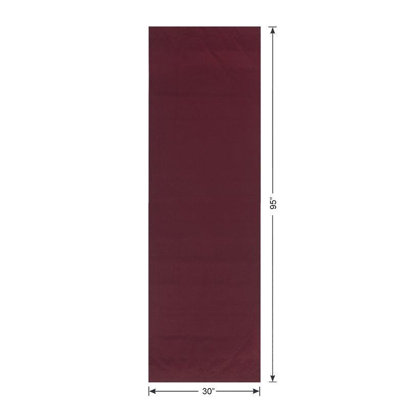Blackout Curtain Pair 30x95 inch Solid Room Darkening Drapes with Rod Pocket