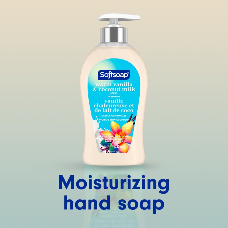 Moisturizing Hand Soap with Warm Vanilla & Coconut Milk - 6 Pack