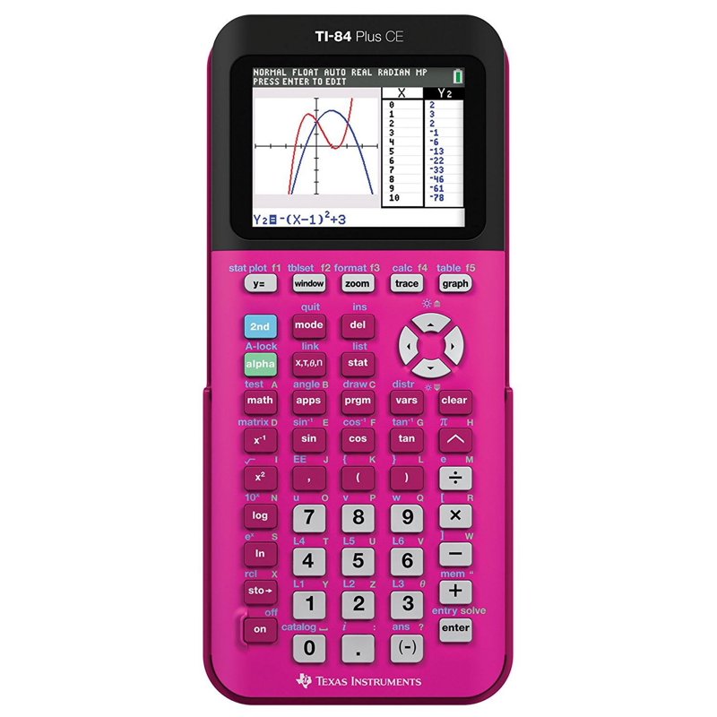 Graphing Calculator with Color Display and MathPrint Functionality