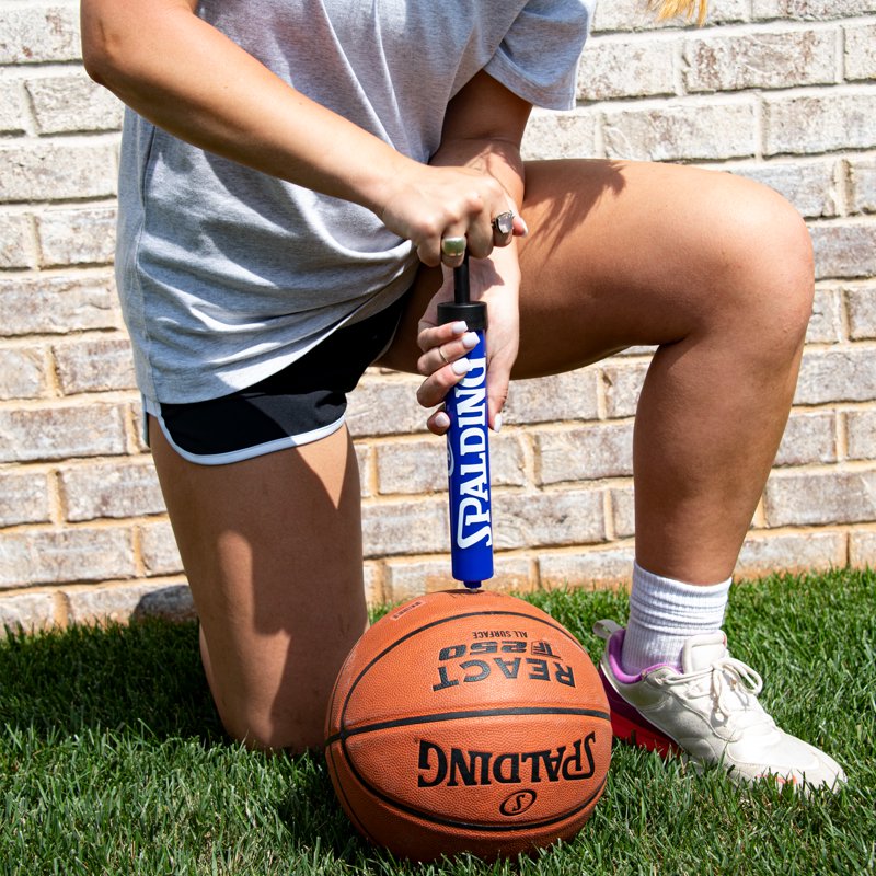 12-Inch Ball Pump with Needle & Inflatable Toy Adapter | Easy-to-Use Sports Pump