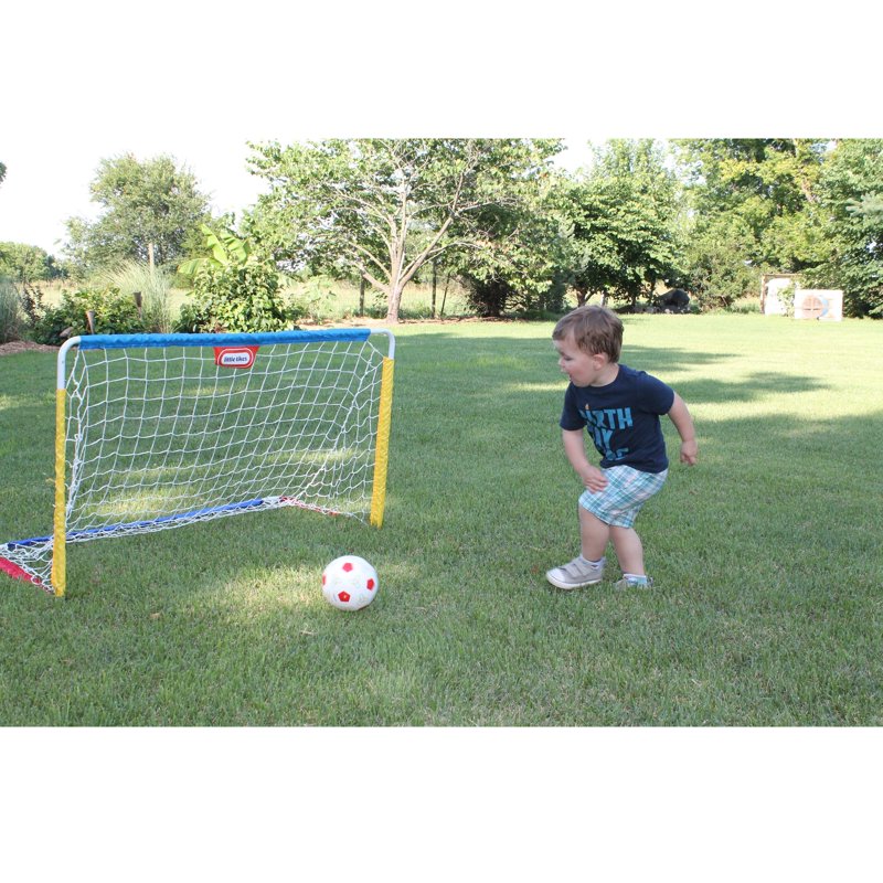 Little Tikes Easy Score Soccer Set with Ball, Goal & Pump – Toddler Kids Sports Toy