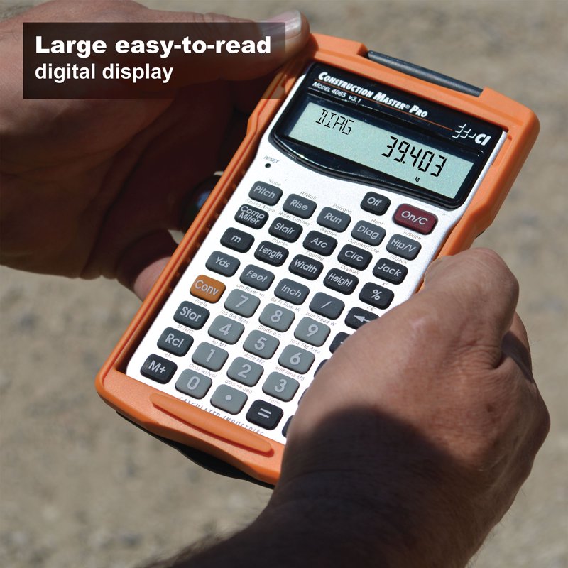 Construction Master Pro Construction Calculator for Building & Estimating