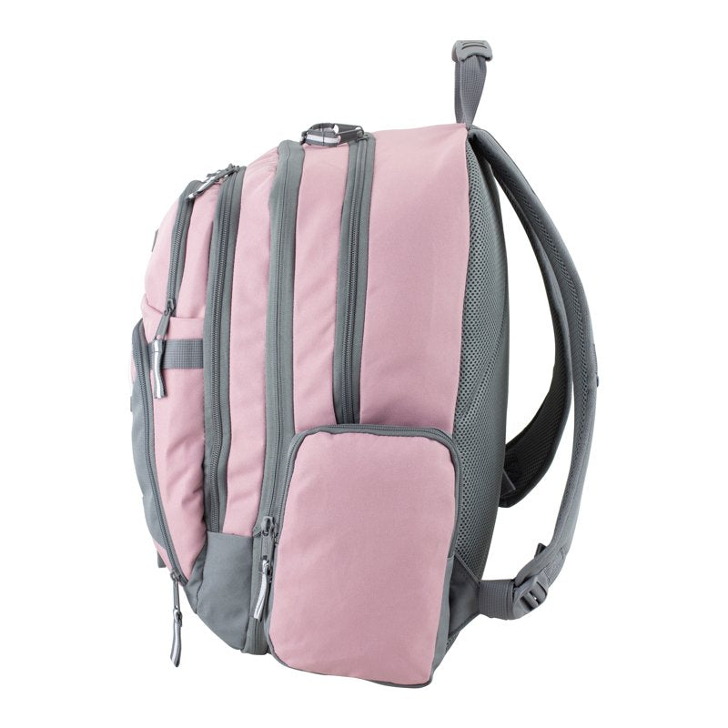 Expandable Laptop Backpack with Multiple Pockets & Water-Resistant Bottom