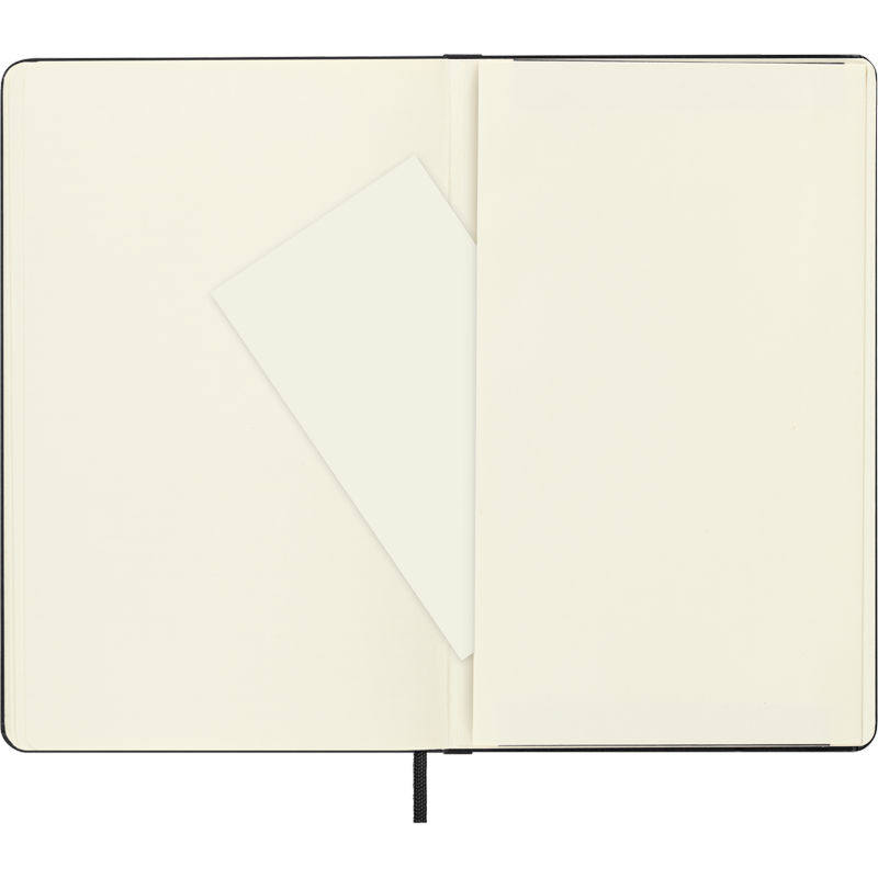 Large Sketchbook with Hard Cover and Premium Sketch Paper - Black