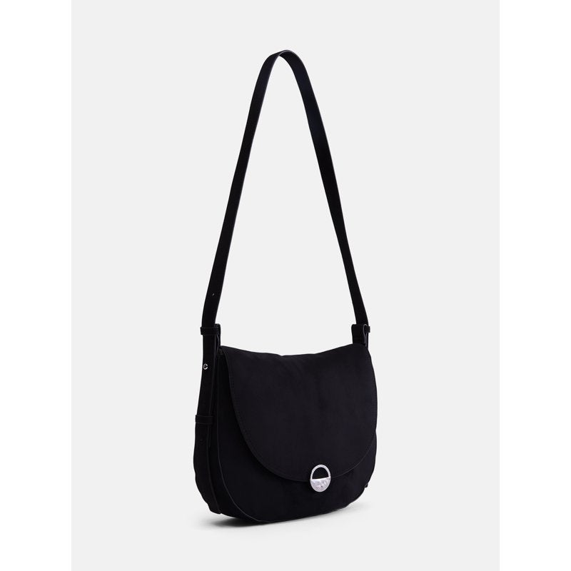 Large Crossbody Handbag for Women - Faux Suede & Leather Options