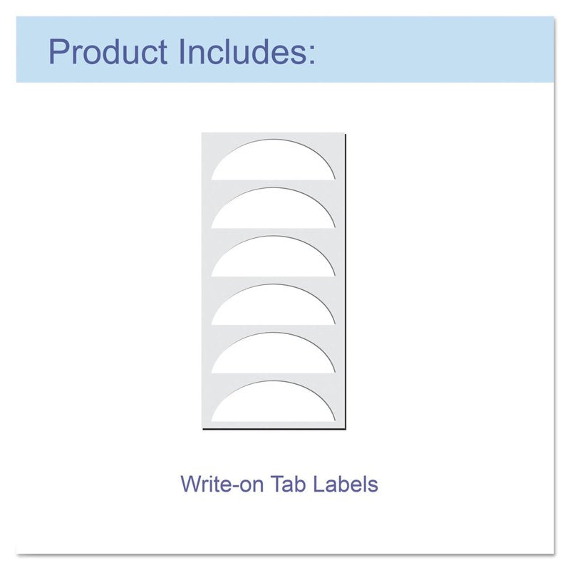 Biodegradable Expanding File Folder - 7 Pockets, Letter Size, Blue