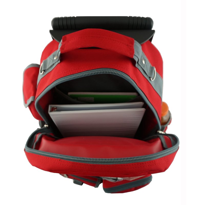 Heavy Duty Rolling School Backpack for Teens & Adults - Large Capacity, Multiple Pockets
