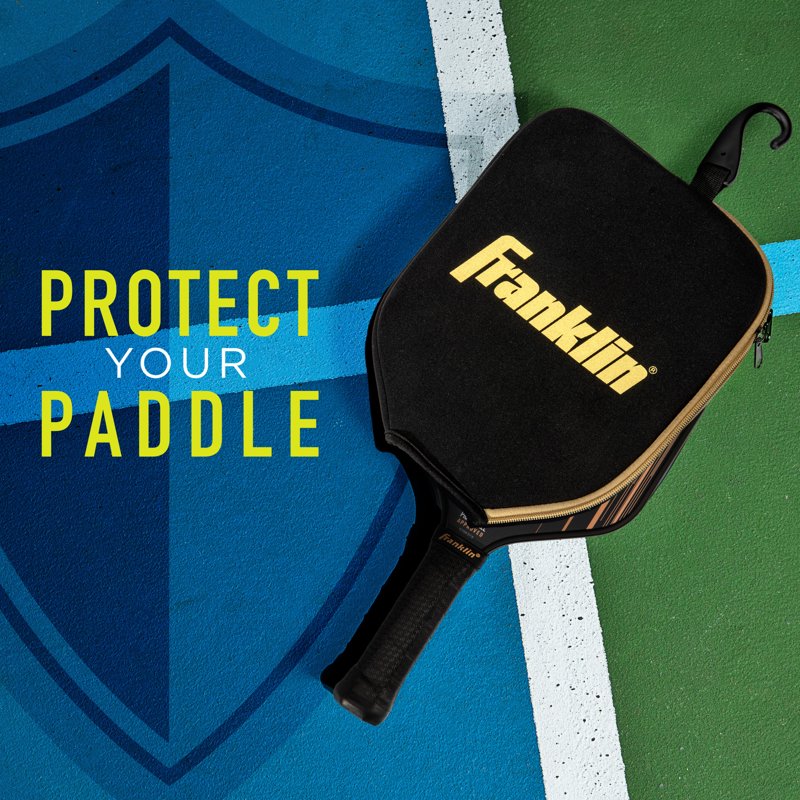Paddle Cover for Pickleball Paddles - Protective Neoprene Case with Fence Hook, Universal 9x11