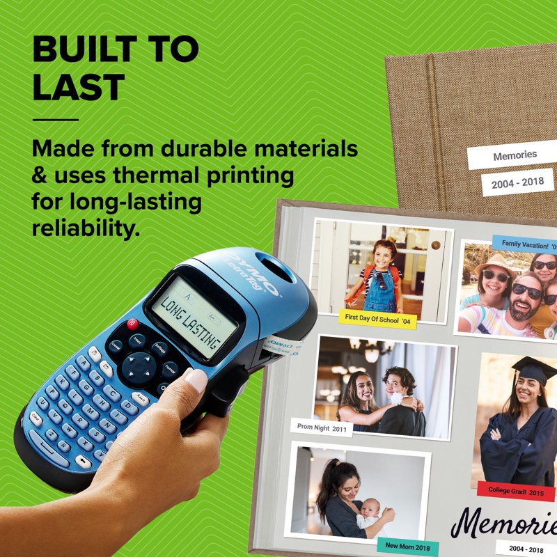 Handheld Label Maker for Home & Office - Portable, Customizable Labels