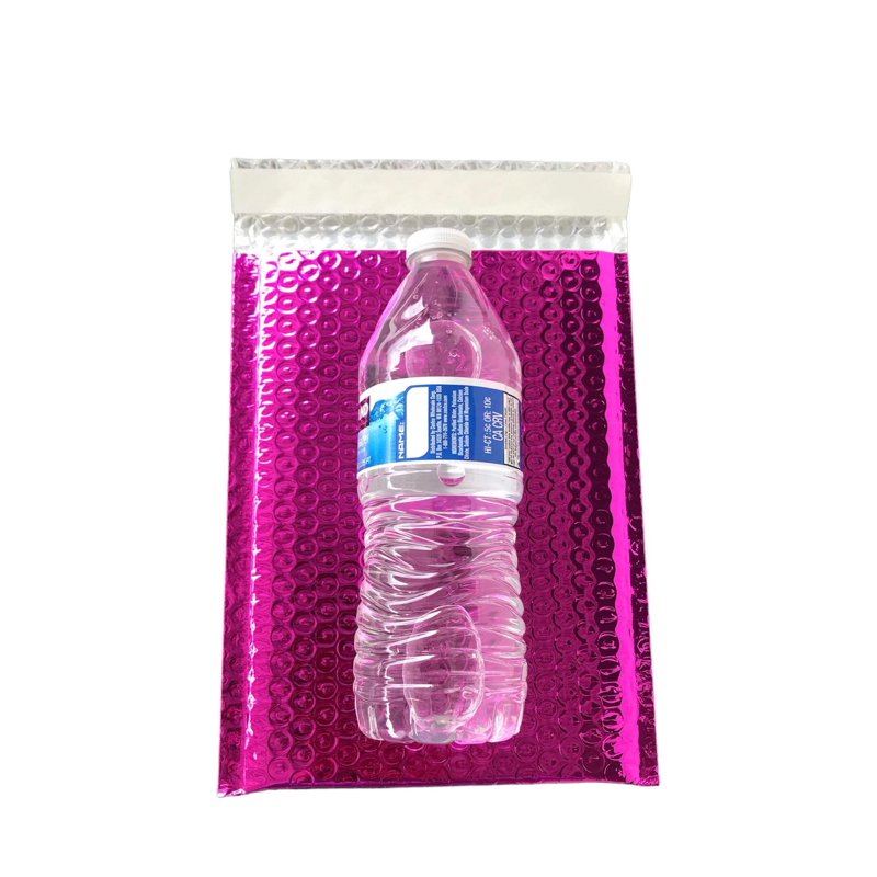 6x9 Magenta Bubble Mailers - 5 Padded Self-Sealing Envelopes
